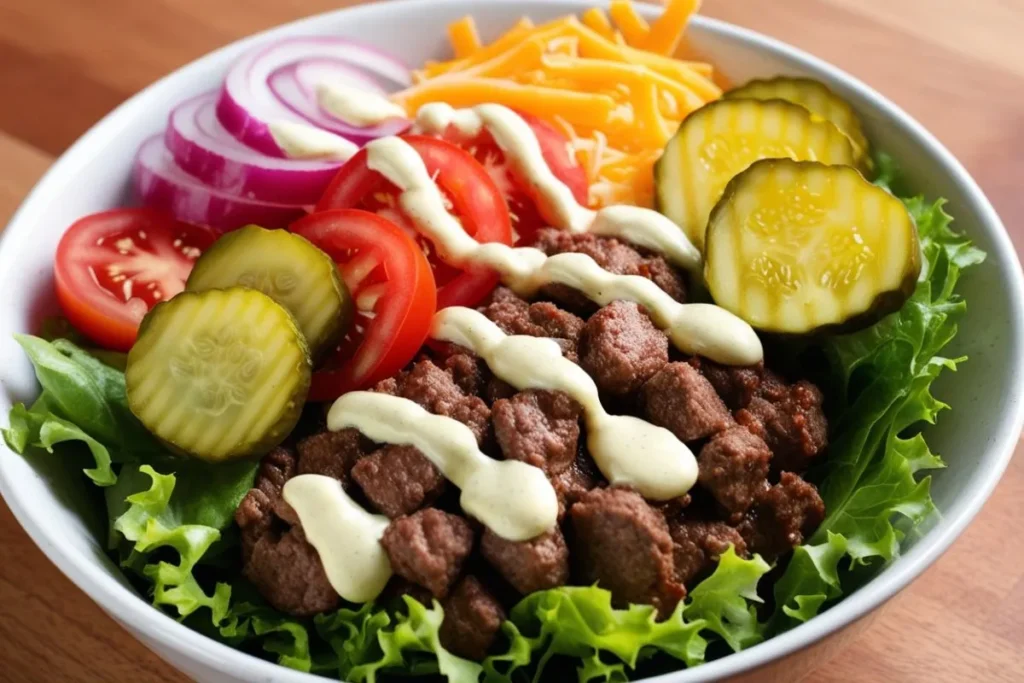 Hamburger Bowl: A Flavorful, Healthy Meal Option